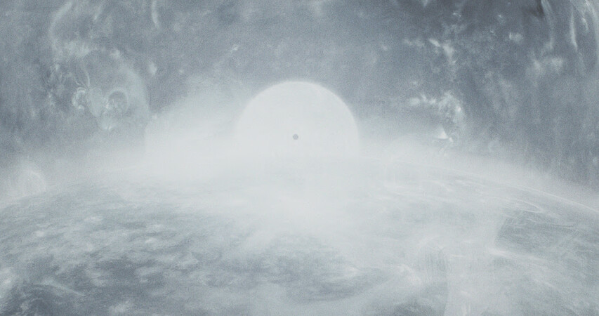 The opening credits to '3 Body Problem.' 