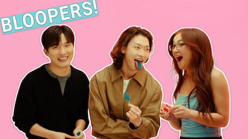From left to right, Minyeong Choi, Sang Heon Lee, and Anna Cathcart.