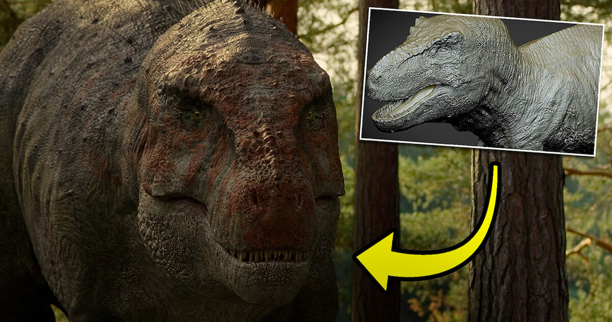 Go behind the scenes and see how the T-Rex was created in 'Life on Our Planet.' 
