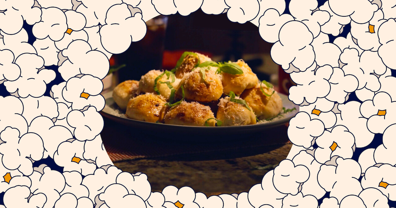 Surprise Pizza Poppers Recipe to Pair with ‘Love Is Blind’ Hero Image
