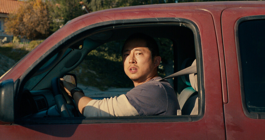 Steven Yeun in BEEF.