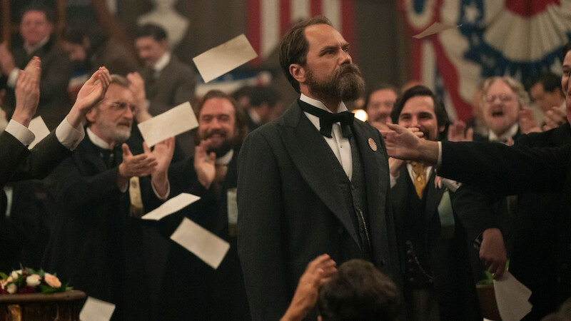 Michael Shannon as James Garfield in ‘Death by Lightning.’