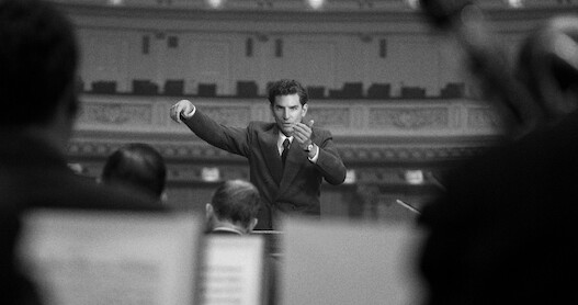 Bradley Cooper as Leonard Bernstein.