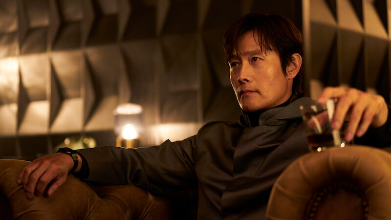 Lee Byung-hun como o Líder na temporada 3 de ‘Round 6’.