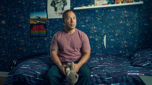 Stephen Graham as Eddie Miller in 'Adolescence'