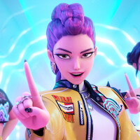 Mira, Rumi, and Zoey in 'KPop Demon Hunters'