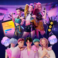 Collage of KPop Demon Hunters characters