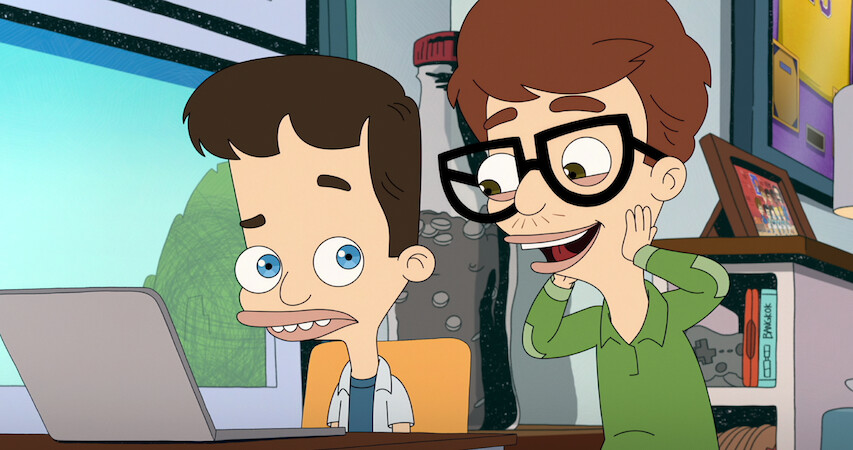 Big Mouth characters.