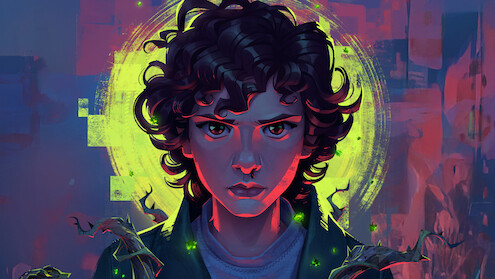 Eleven in 'Stranger Things: Tales From '85'