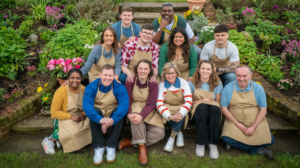 The cast from 'Great British Baking Show'