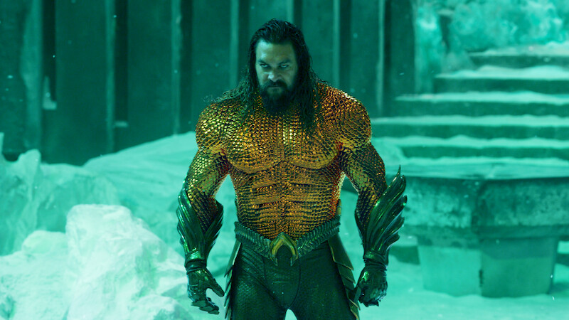 Jason Momoa as Aquaman in 'Aquaman and the Lost Kingdom.'