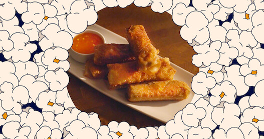 Veggie Spring Rolls | What To Eat While Watching 'Bling Empire'
