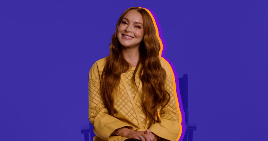 Lindsay Lohan in Falling for Christmas