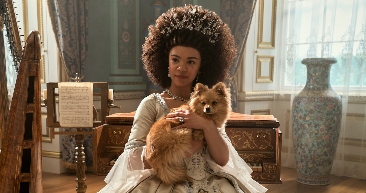 India Amarteifio as Queen Charlotte