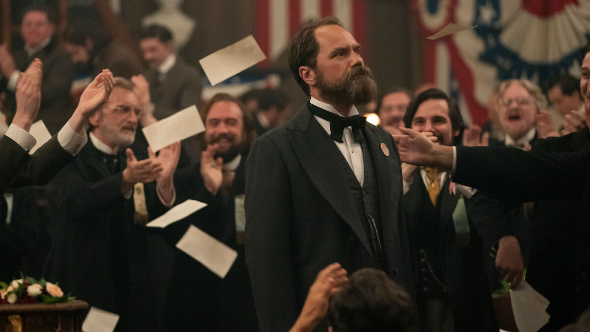Michael Shannon as James Garfield in ‘Death by Lightning.’
