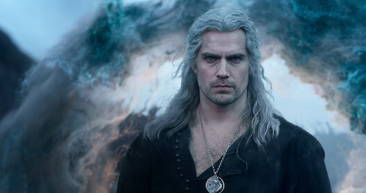 Henry Cavill as Geralt in The Witcher.