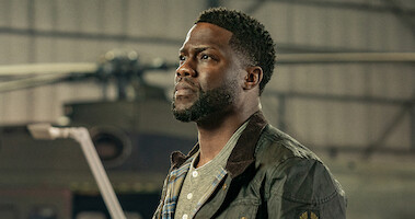 Kevin Hart as Cyrus in 'Lift'.