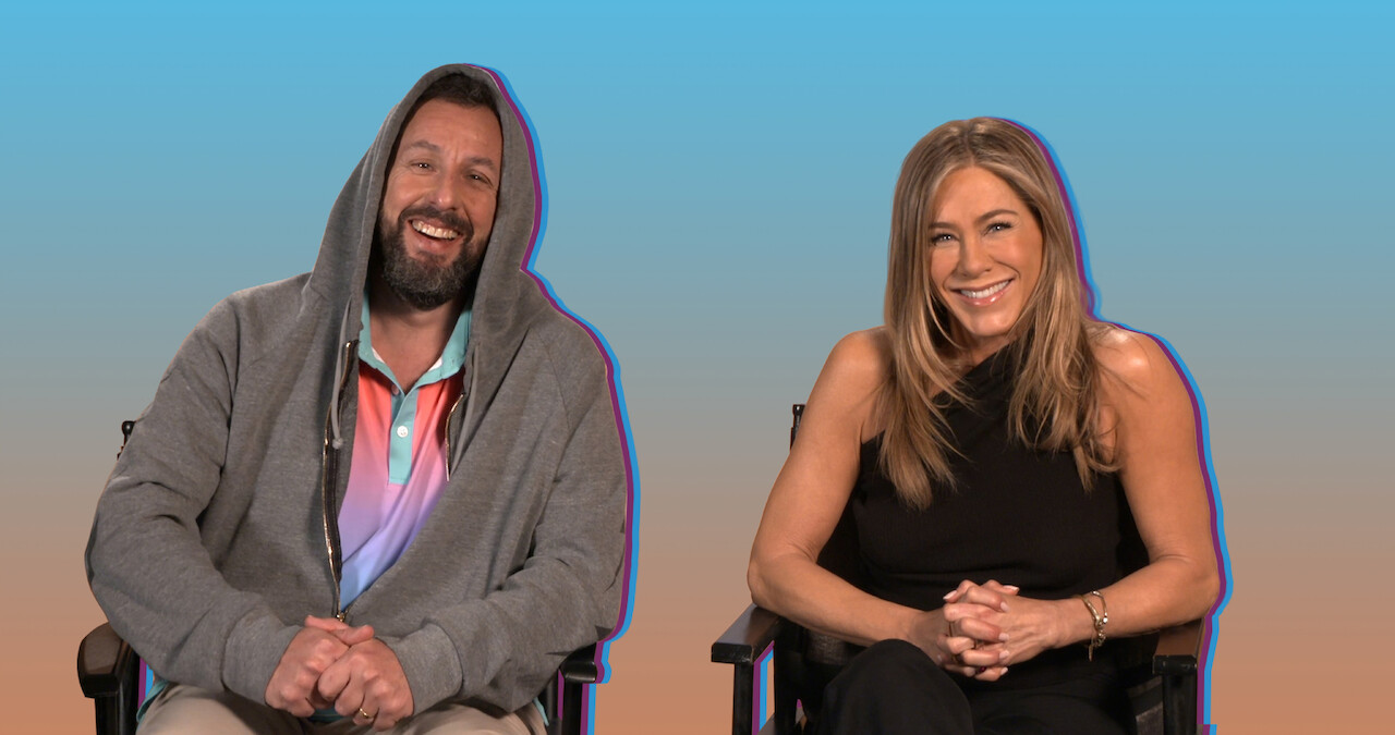 Adam Sandler and Jennifer Aniston.