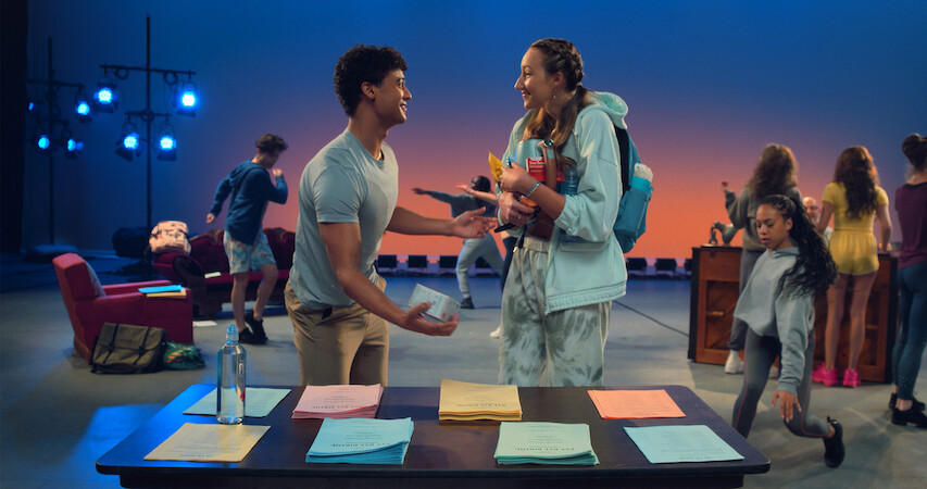 Jodi and Tommy meet at a musical rehearsal at school