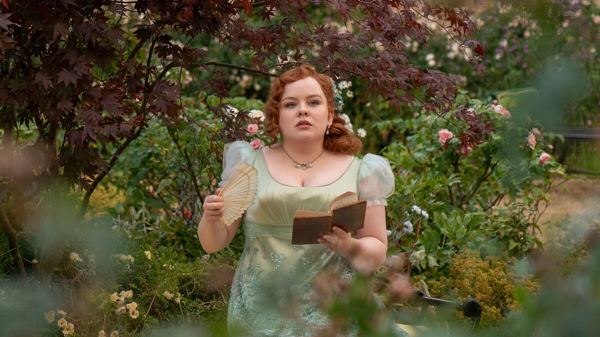 Nicola Coughlan as Penelope Featherington in ‘Bridgerton’