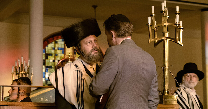 Robby Cleirin and Kevin Janssens in a still image from 'Rough Diamonds'