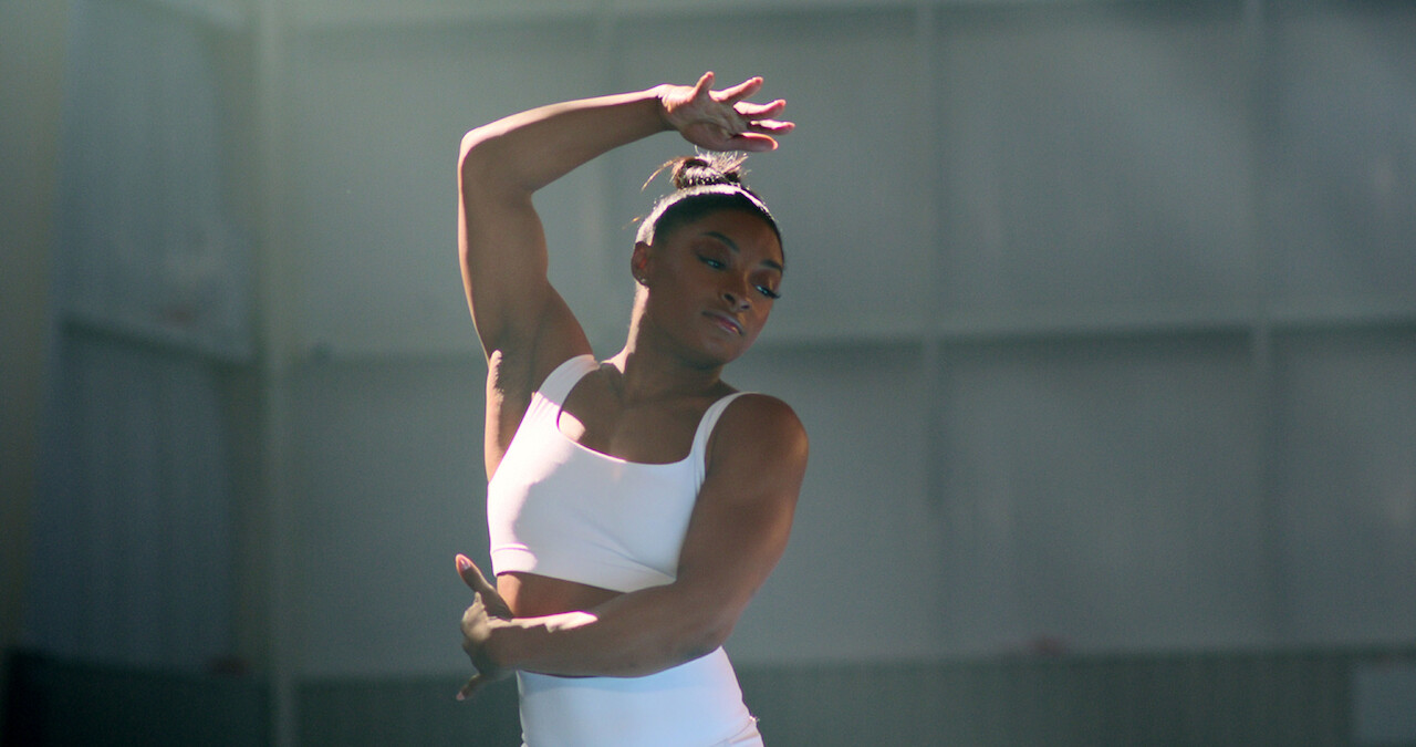 Simone Biles in 'Simon Biles Rising.' 