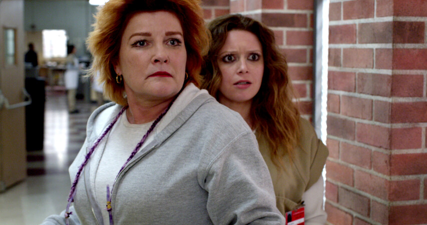 Red and Nicky in Orange Is the New Black