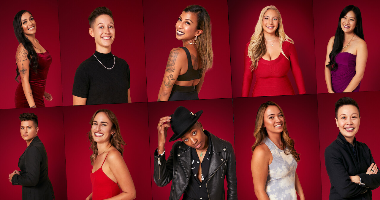 The cast of Ultimatum Queer Love.