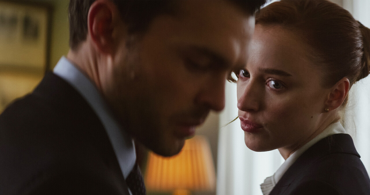 Alden Ehrenreich and Phoebe Barker in Fair Play Trailer
