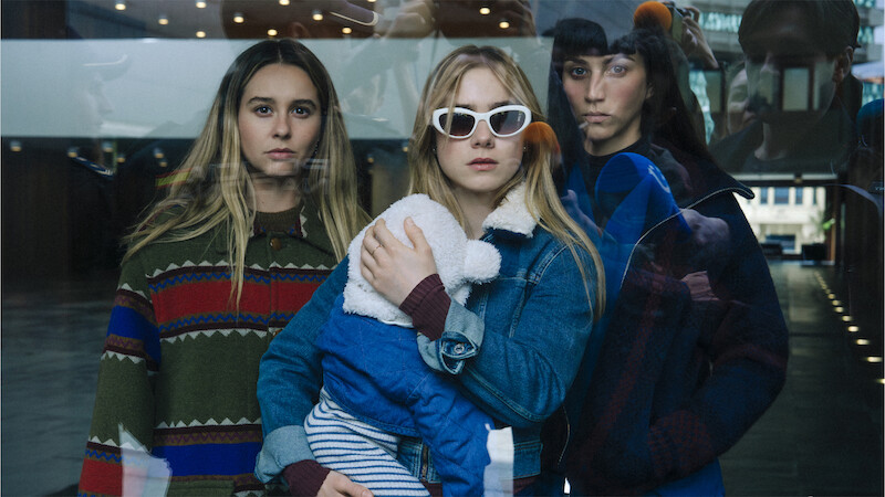 Paula Usero as Cris, Clara Galle as Elena, Claudia Salas as Paula in 'That Night.'