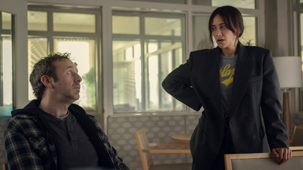 Chris O'Dowd e Rashida Jones na temporada 7 de ‘Black Mirror’