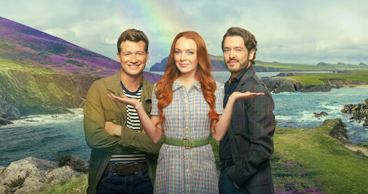 Lindsay Lohan as Maddie Kelly in ‘Irish Wish.’ 