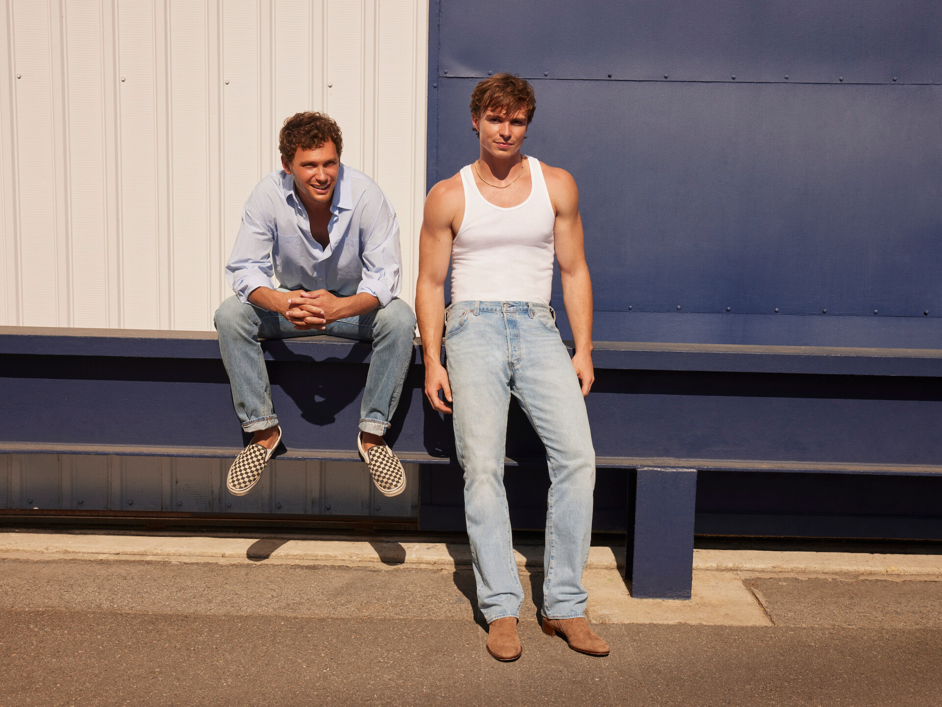 L-R: Cooper Koch and Nicholas Alexander Chavez