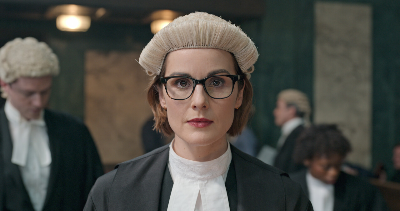 Michelle Dockery plays prosecutor Kate Woodcroft in Anatomy of a Scandal