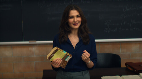VLADIMIR. Rachel Weisz as The Protagonist in Episode 103 of Vladimir. Cr. Courtesy of Netflix © 2026