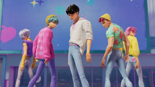 Os Saja Boys cantam ‘Meu Pequeno Guaraná’ em ‘Guerreiras do K-Pop’