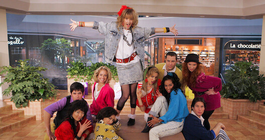 Cobie Smulders stars as Robin Sparkles in 'How I Met Your Mother'.