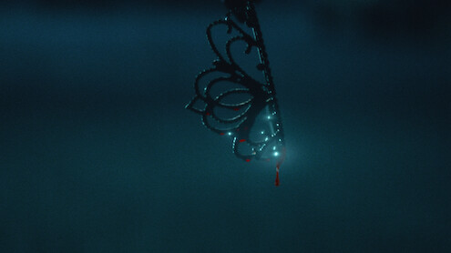 A bloody prom queen's tiara