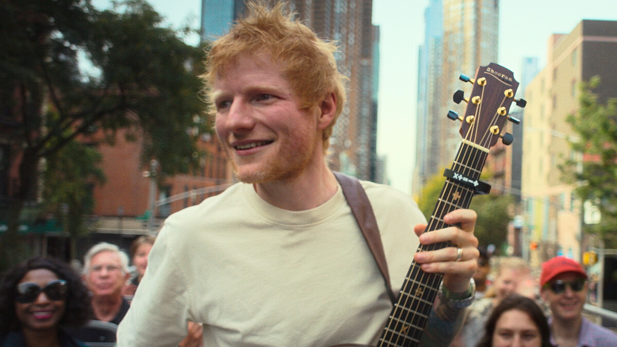 Ed Sheeran in One Shot with Ed Sheeran.