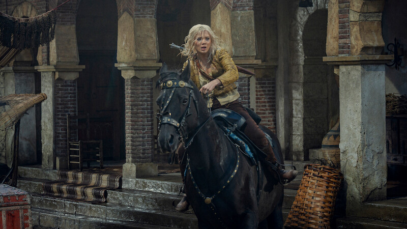 Freya Allan as Ciri in 'The Witcher' Season 4