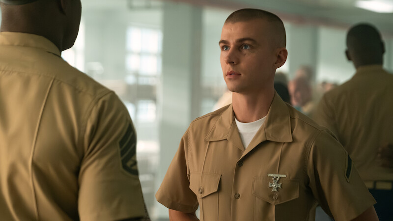Miles Heizer as Cameron Cope in 'Boots'