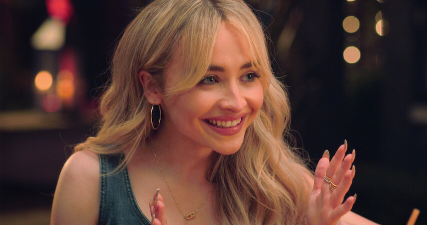 A close up of Harper from Tall Girl 2