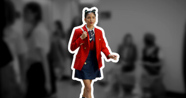 Watch the Rebelde Characters Try On Their Uniforms for the First Time