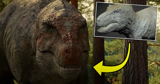‘Life on Our Planet’: See How the CGI T. rex Was Designed 
