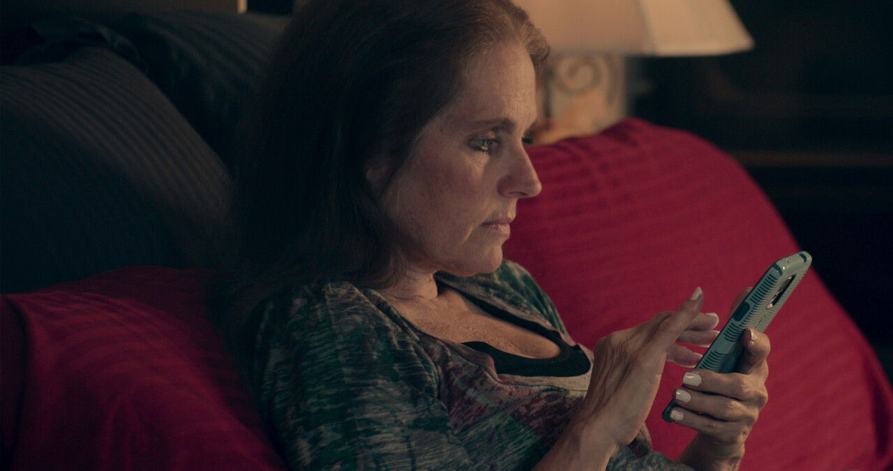 Woman on her phone