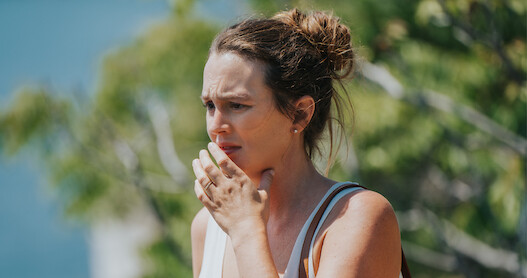 Leighton Meester plays Beth, a woman in search of her missing friend, in the thriller 'The Weekend Away'