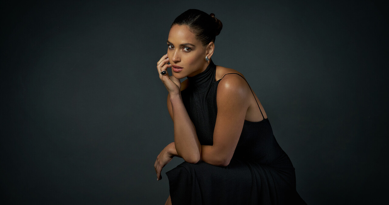 Adria Arjona poses for a portrait