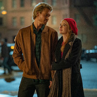 Chad Michael Murray as Luke and Britt Robertson as Ashley in 'The Merry Gentlemen'