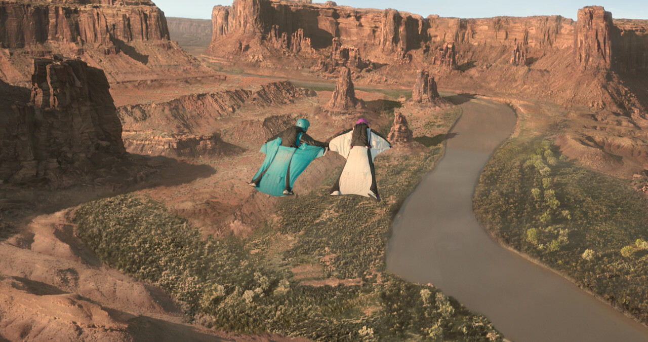 Sonny & Huck Go Flying in Wingsuits | ‘Me Time’