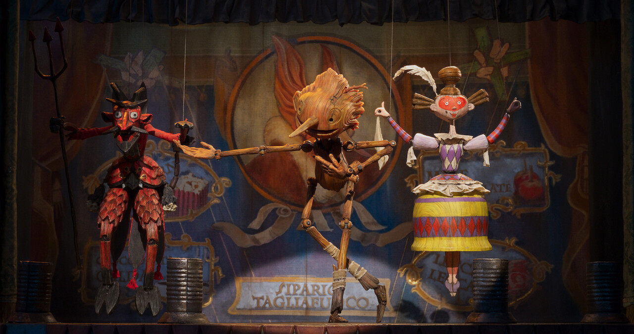 Guillermo del Toro's Pinocchio takes a bow